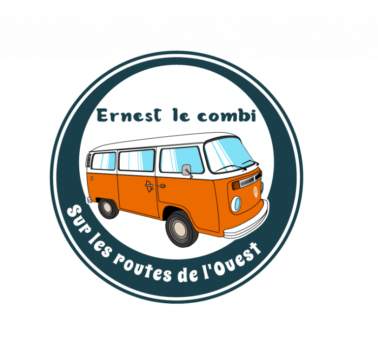 Logo Ernest le combi sur les routes de l'Ouest