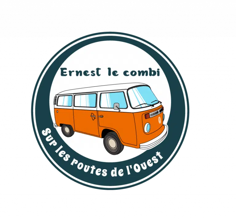 Logo Ernest le combi sur les routes de l'Ouest