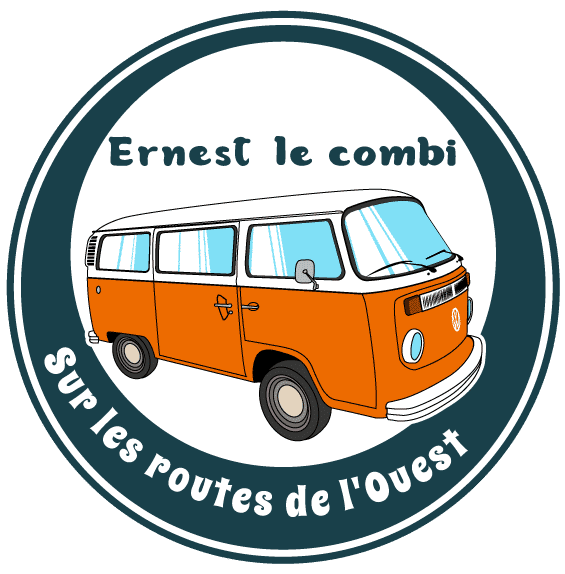 Logo Ernest le combi sur les routes de l'Ouest